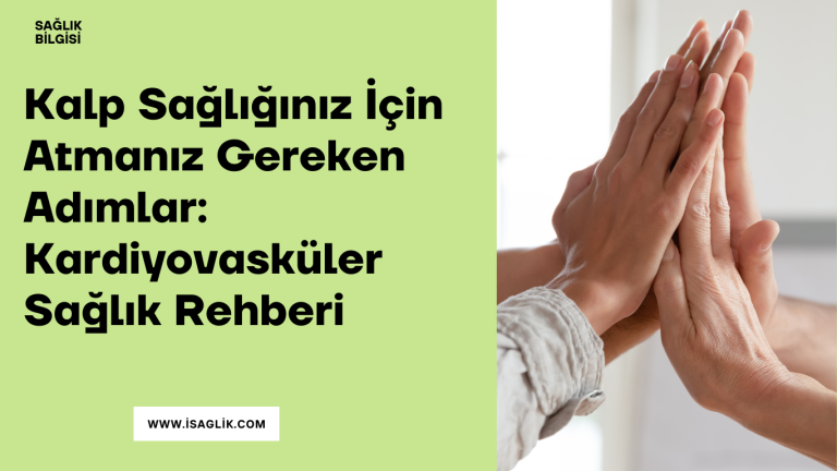 Kalp Sağlığınız İçin Atmanız Gereken Adımlar: Kardiyovasküler Sağlık Rehberi
