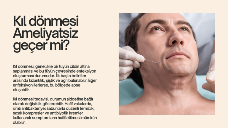 Kıl dönmesi Ameliyatsiz geçer mi