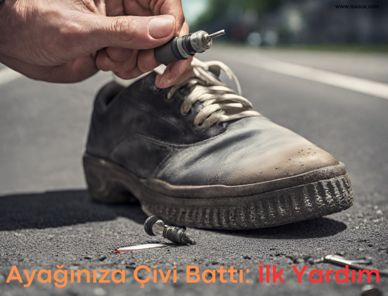 Ayağınıza Çivi Battı: İlk Yardım
