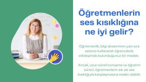 Öğretmenlerin ses kısıklığına ne iyi gelir?