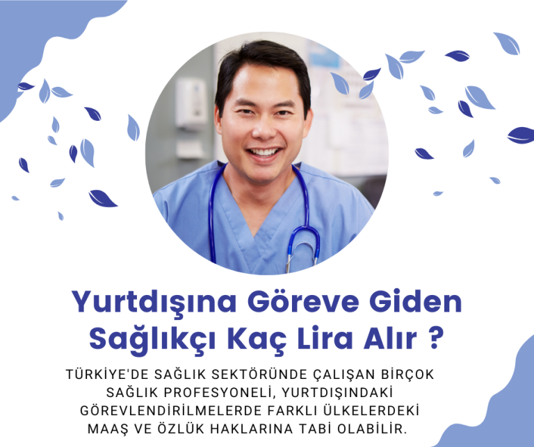 Yurtdışına Göreve Giden Sağlıkçı Kaç Lira Alır ?