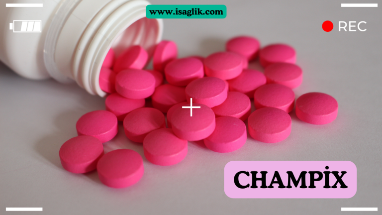 CHAMPIX (varenicline) adlı ilaç, sigara içme isteğini azaltmaya ve sigarayı bırakma sürecini desteklemeye yardımcı olan bir ilaçtır.