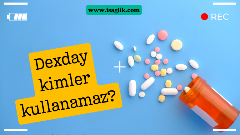 "Dexday" muhtemelen bir ilaç adıdır, ancak ulaşılabilir bilgilerim 2022 yılına kadar olduğu için bu spesifik bir ilacı değerlendiremiyorum. "Dexday" hangi aktif bileşeni içeriyorsa, kimlerin kullanamayacağına dair genel bir fikir vermek mümkündür, ancak kesin bir yanıt için ilacın tam adını ve bileşenlerini bilmek gerekir.