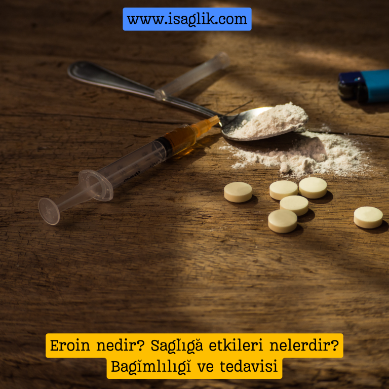 Eroin, afyon türevi bir uyuşturucudur ve morfinin bir türevidir. Beyindeki reseptörlere bağlanarak ağrıyı azaltır ve mutluluk hissi yaratır. Tıbbi olarak kullanılmaz ve yasadışı bir uyuşturucu maddesidir.