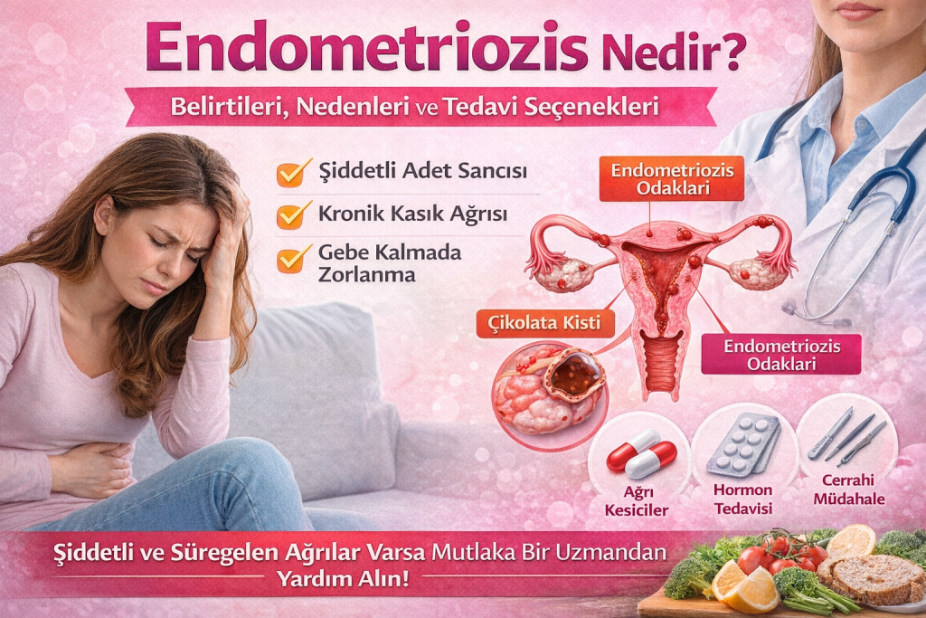 Endometriozis-ve-Tedavi-Secenekleri-1024x683 Endometriozis Nedir? Belirtileri, Nedenleri ve Tedavi Seçenekleri