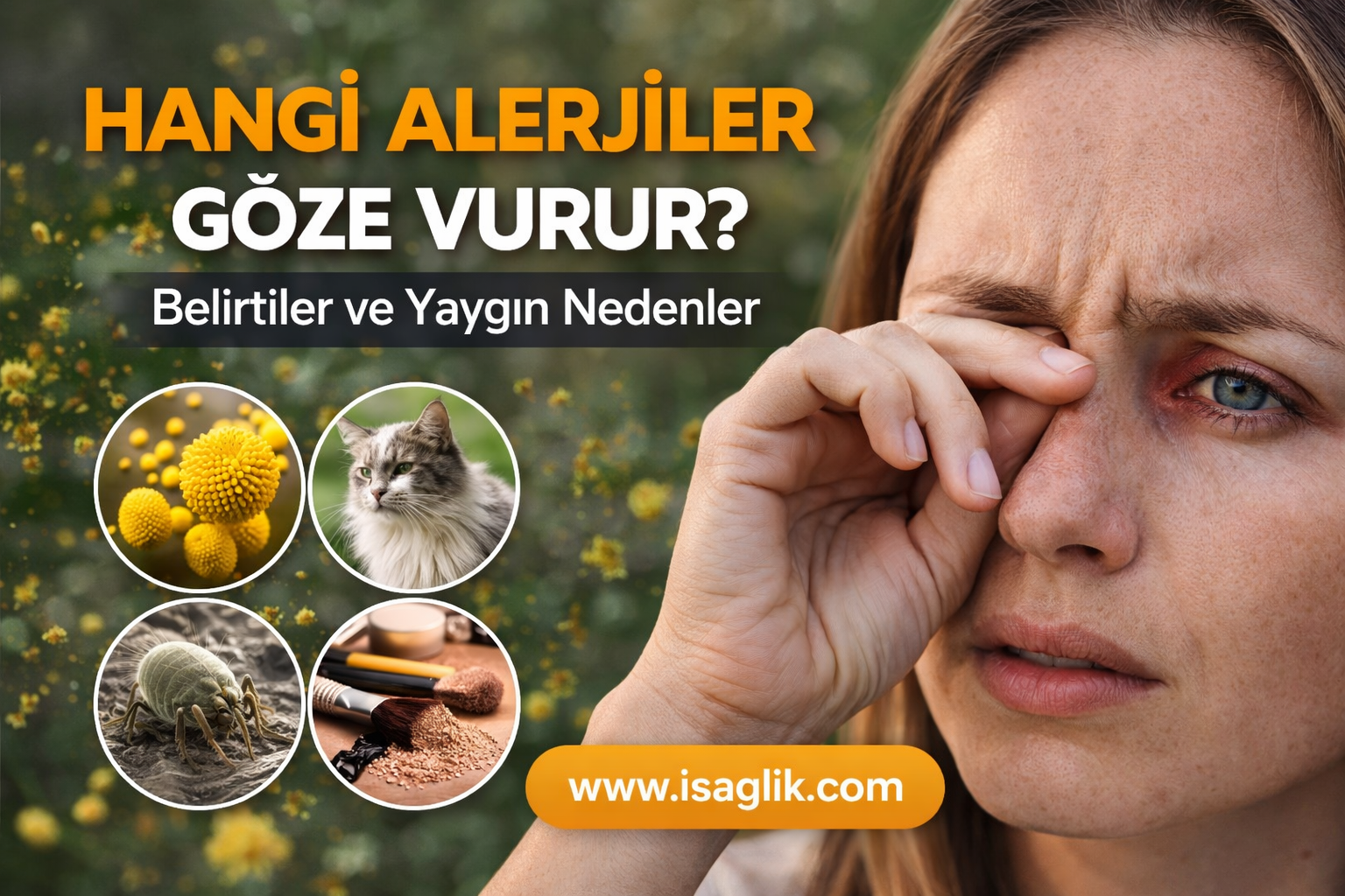 Alerji belirtileri ve nedenler 1